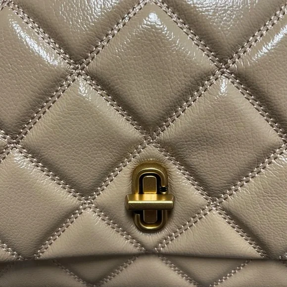 Marc Jacobs Tan Leather Quilted Handbag - Picture 7 of 13